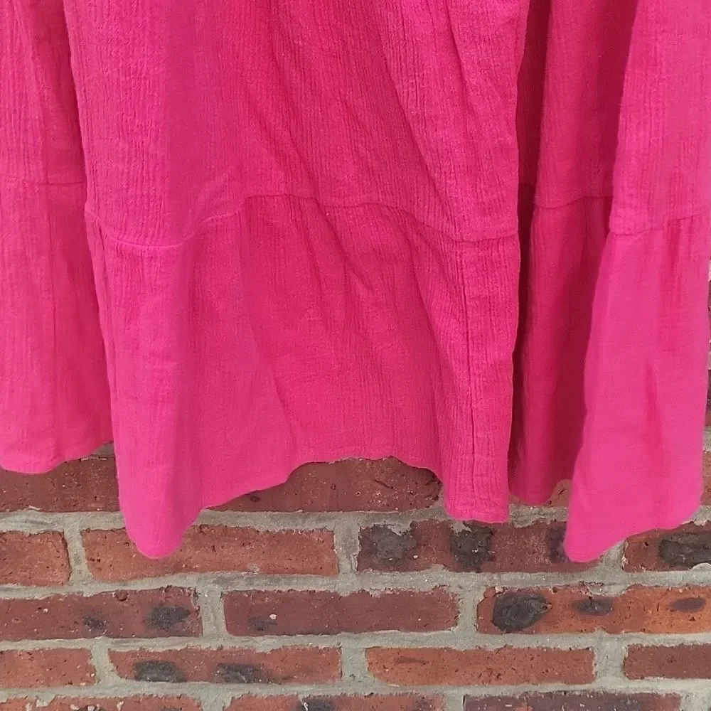 Tiered hot pick maxi skirt